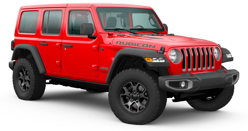 Prix Jeep Wrangler Unlimited 2.0 L Rubicon neuve - 375 000 DT