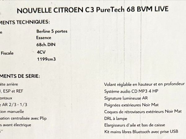 Citroën C3 IMPECCABLE