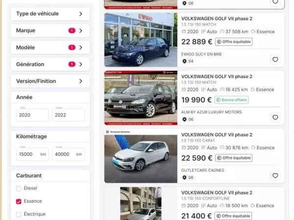 Volkswagen Golf 7 MATCH PLUS